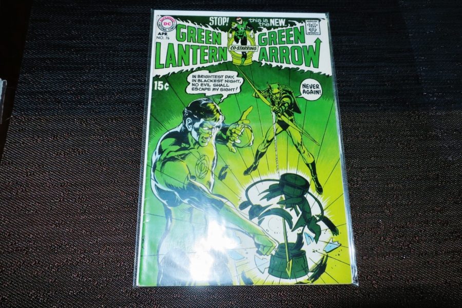 collectible green latern and green arrow comic for sale at maltz auctions
