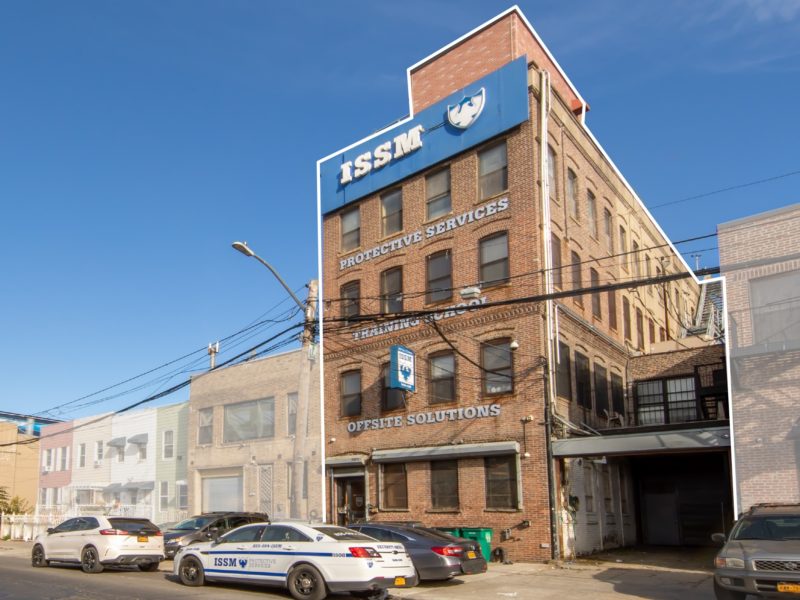 11,000+ Sq Ft Building issm building (shaded white) for sale at maltz auctions in new york